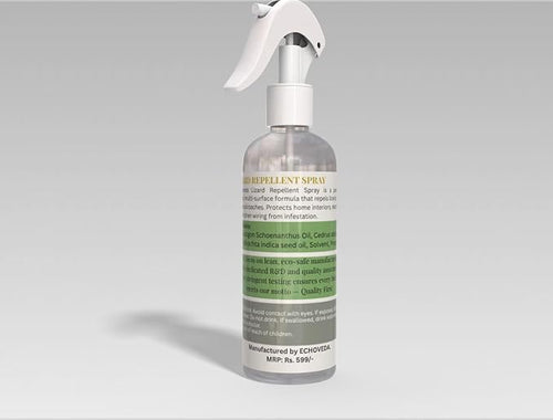 Echoveda Lizard Repellent Spray (200ml) | Indoor & Outdoor Use | Long-Lasting Lizard Control for Home, Kitchen, Windows & Corners | Easy to Use