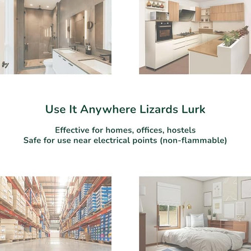 Echoveda Lizard Repellent Spray (200ml) | Indoor & Outdoor Use | Long-Lasting Lizard Control for Home, Kitchen, Windows & Corners | Easy to Use